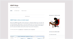 Desktop Screenshot of abapninja.com